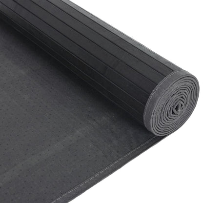 Rug Rectangular Grey80x100 cm Bamboo