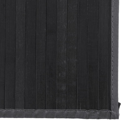 Rug Rectangular Grey80x100 cm Bamboo