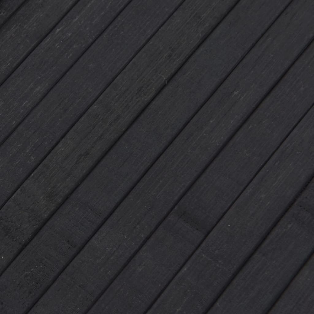 Rug Rectangular Grey80x100 cm Bamboo