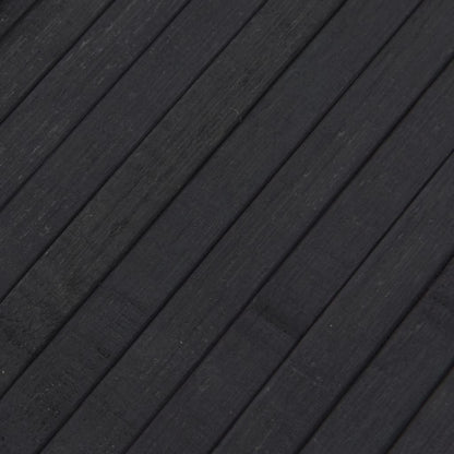 Rug Rectangular Grey80x100 cm Bamboo