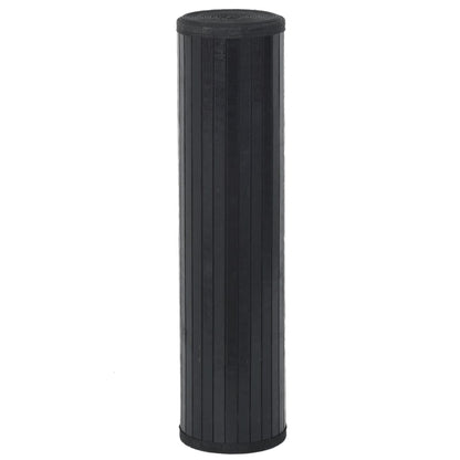 Rug Rectangular Black80x200 cm Bamboo