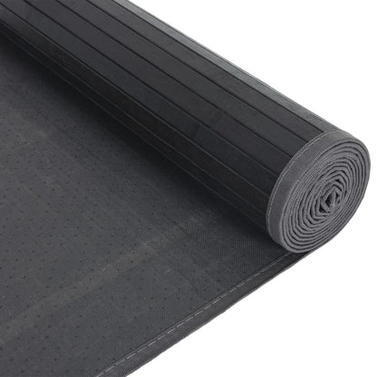Rug Rectangular Grey80x200 cm Bamboo