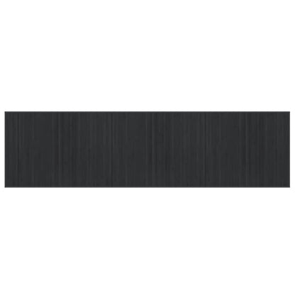 Rug Rectangular Grey80x300 cm Bamboo