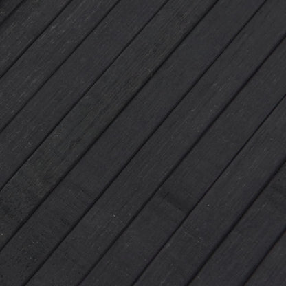 Rug Rectangular Grey80x300 cm Bamboo