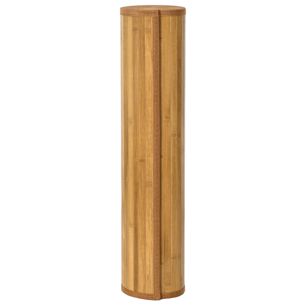 Rug Rectangular Natural 80x1000 cm Bamboo