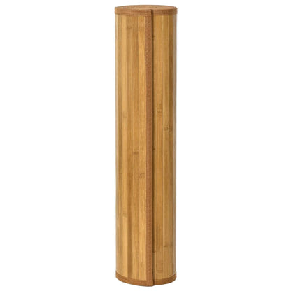 Rug Rectangular Natural 80x1000 cm Bamboo