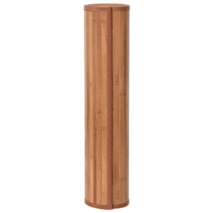 Rug Square Natural100x100 cm Bamboo