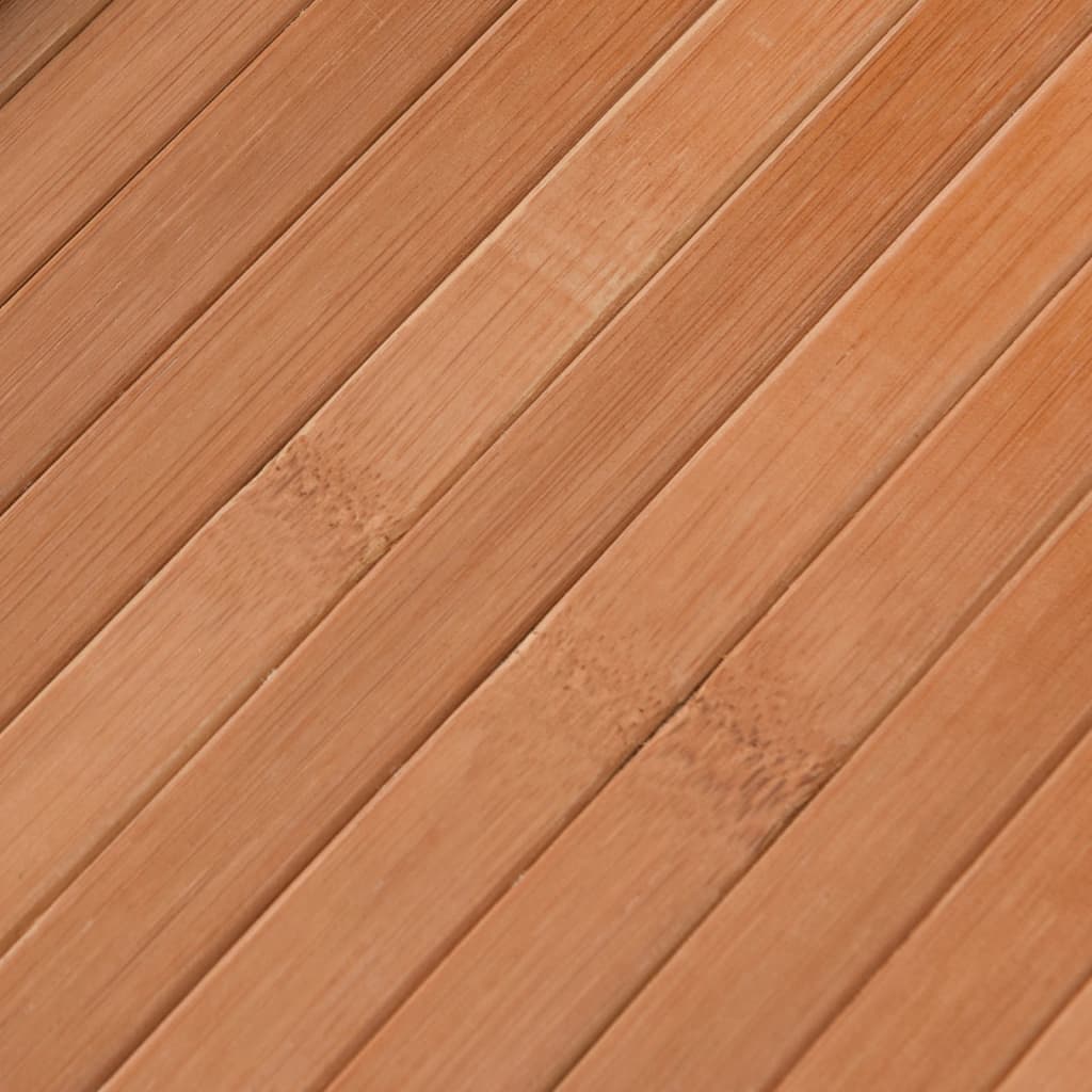 Rug Square Natural100x100 cm Bamboo