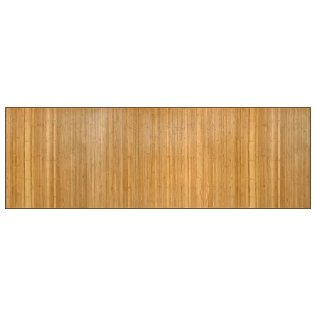 Rug Rectangular Natural100x300 cm Bamboo