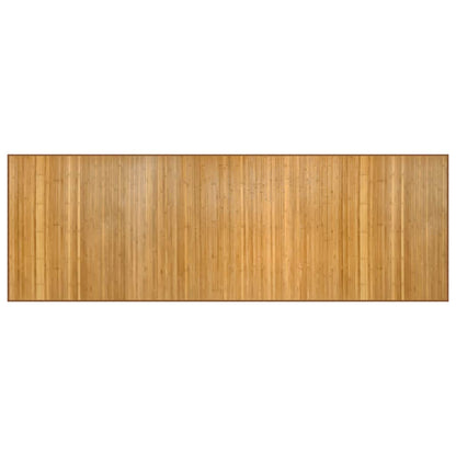 Rug Rectangular Natural100x300 cm Bamboo