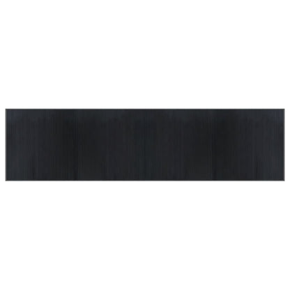 Rug Rectangular Grey100x400 cm Bamboo