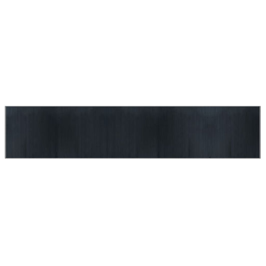 Rug Rectangular Grey100x500 cm Bamboo