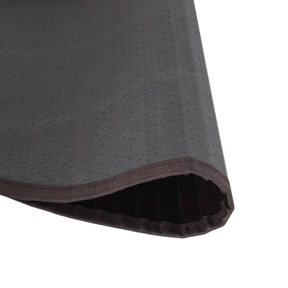 Rug Round Dark Brown80 cm Bamboo