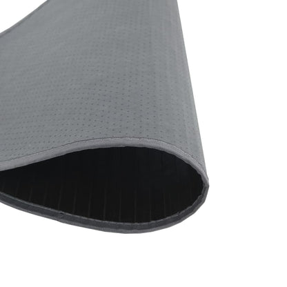Rug Round Grey100 cm Bamboo