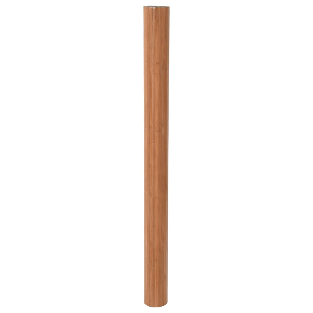 Room Divider Brown Width 400 cm Height 165 cm Bamboo