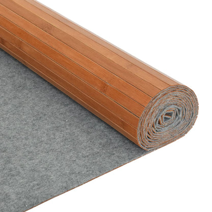 Room Divider Brown Width 400 cm Height 165 cm Bamboo