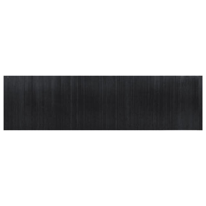 Room Divider Black Width 600 cm Height 165 cm Bamboo