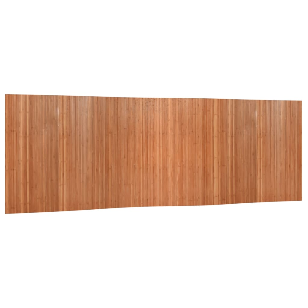 Room Divider Brown Width 600 cm Height 165 cm Bamboo