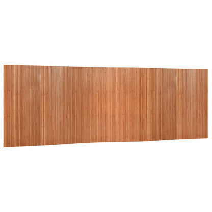 Room Divider Brown Width 600 cm Height 165 cm Bamboo