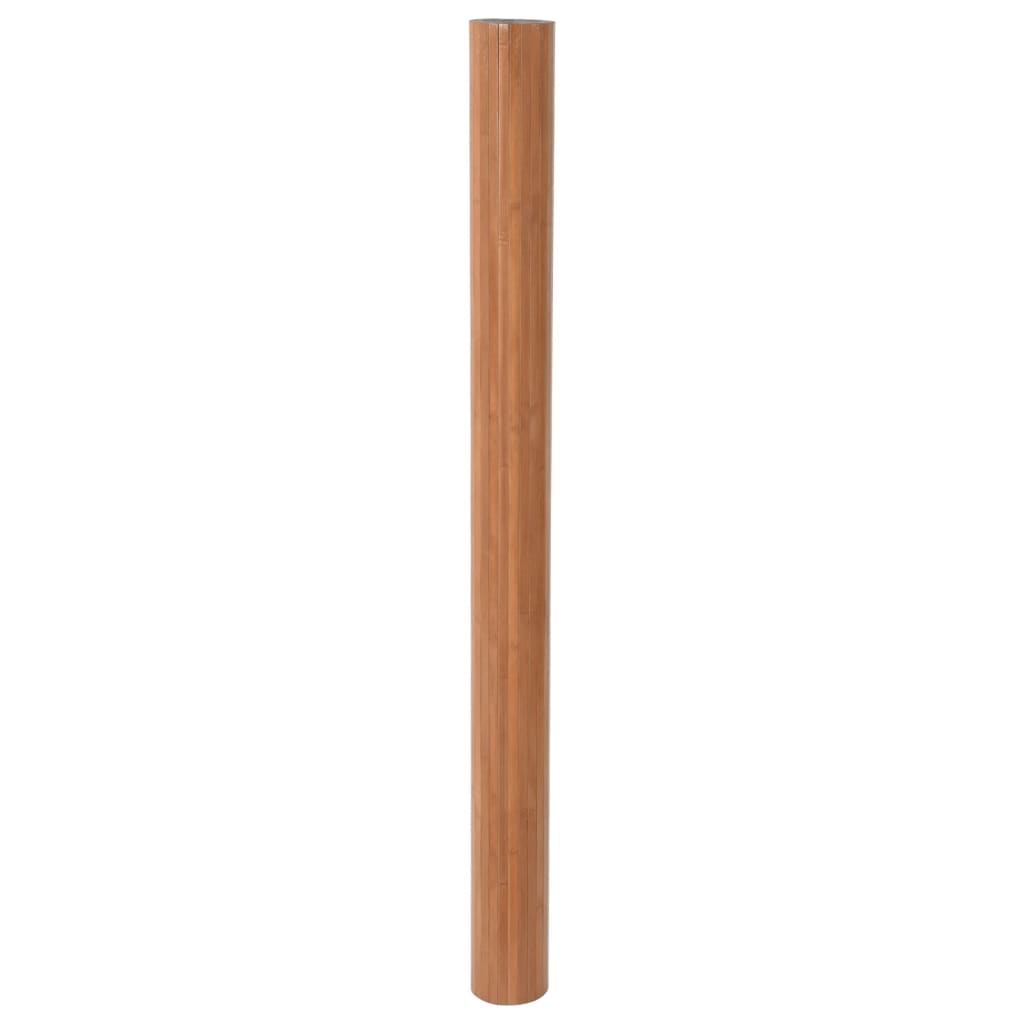 Room Divider Brown Width 600 cm Height 165 cm Bamboo