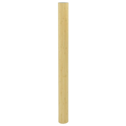 Room Divider Light Natural Width 600 cm Height 165 cm Bamboo