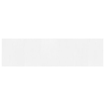 Room Divider White Width 600 cm Height 165 cm Bamboo