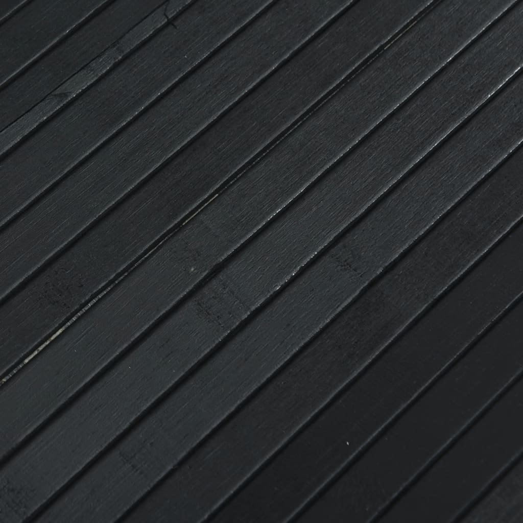 Room Divider Black Width 800 cm Height 165 cm Bamboo
