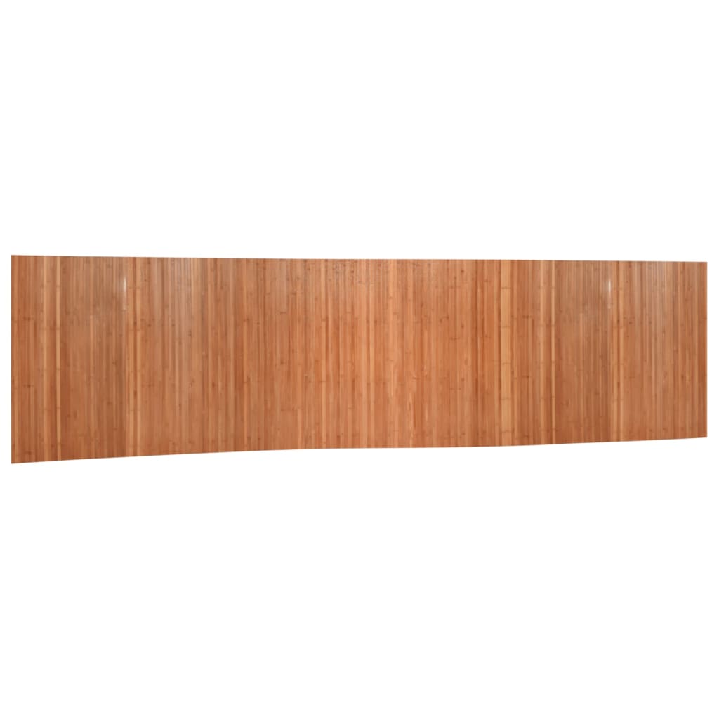Room Divider Brown Width 800 cm Height 165 cm Bamboo