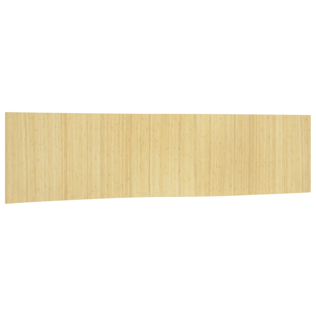 Room Divider Light Natural Width 800 cm Height 165 cm Bamboo