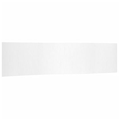 Room Divider White Width 800 cm Height 165 cm Bamboo