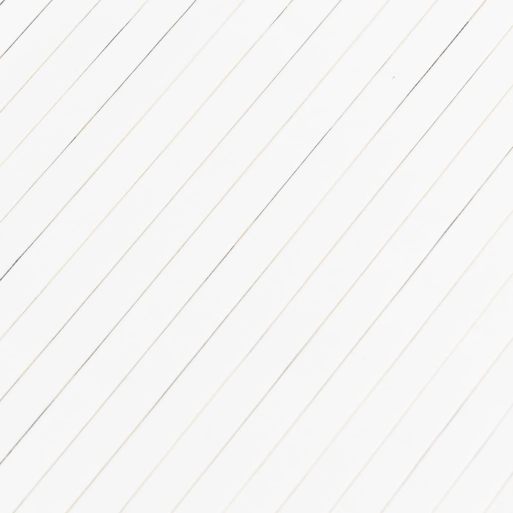 Room Divider White Width 800 cm Height 165 cm Bamboo