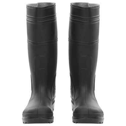 Rain Boots Black Size 38 PVC