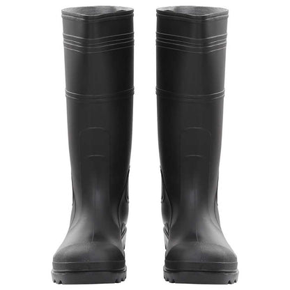 Rain Boots Black Size 46 PVC