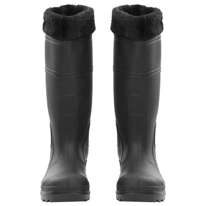 Rian Boots with Removable Socks Black Size 39 PVC