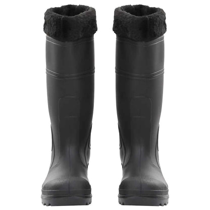 Rian Boots with Removable Socks Black Size 40 PVC