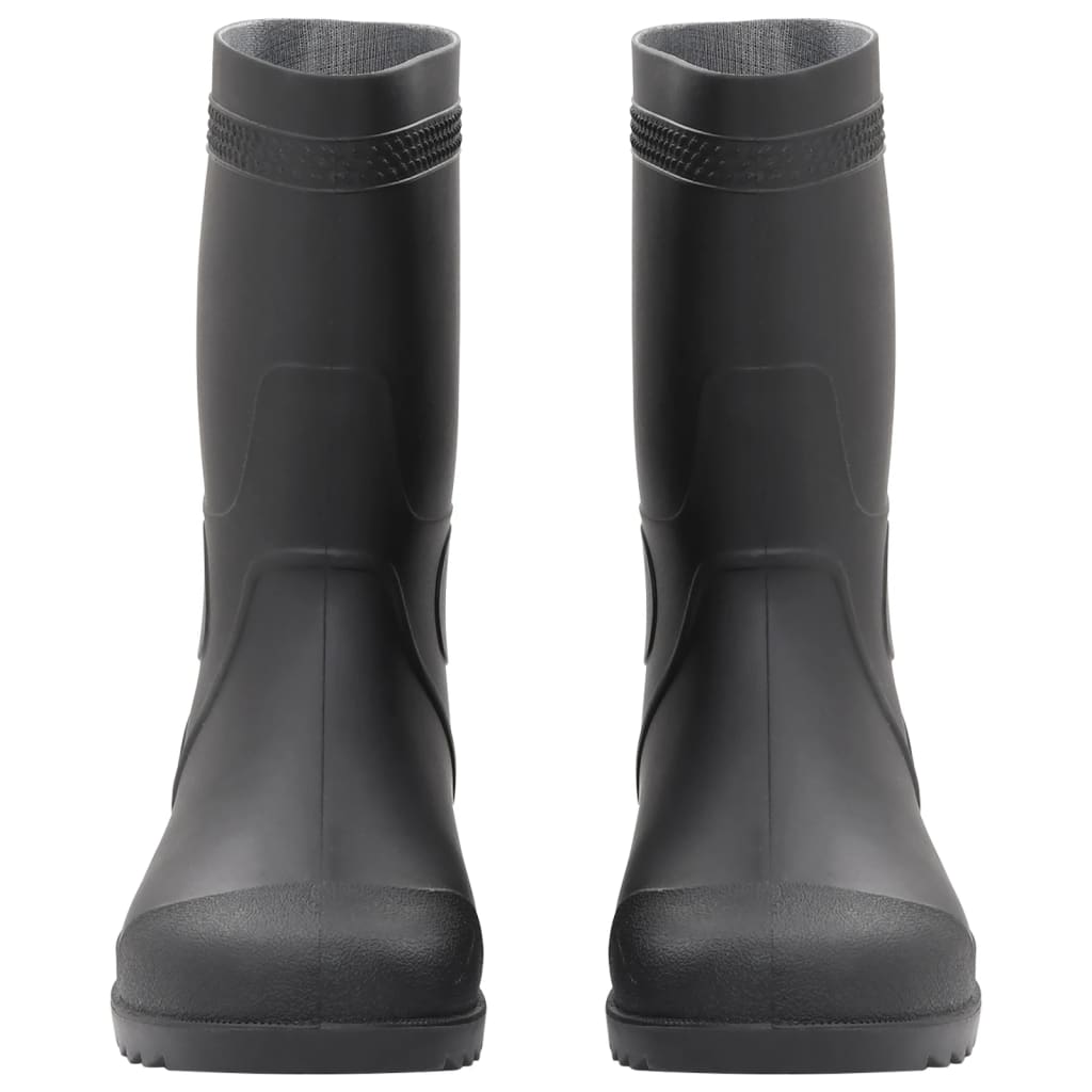 Rain Boots Black Size 46 PVC