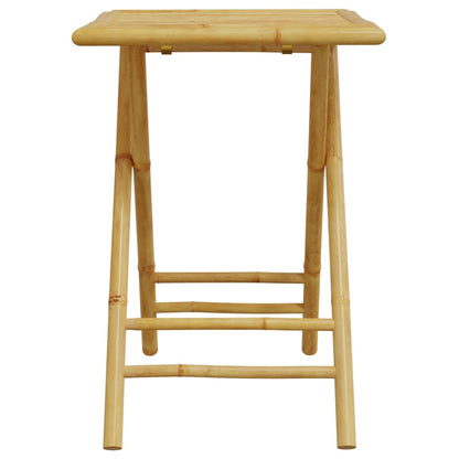 Garden Table | Natural Bamboo | Bamboo | Small | Foldable