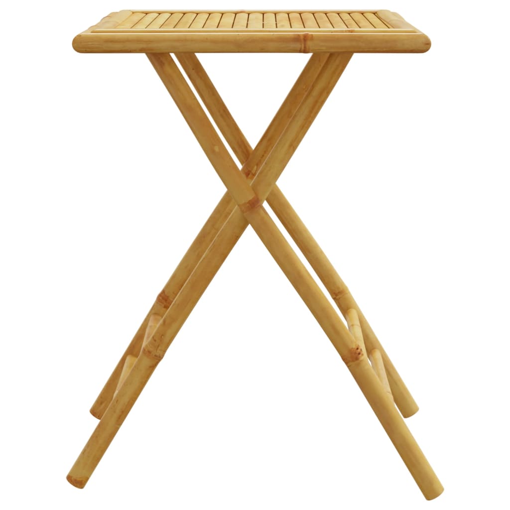 Garden Table | Natural Bamboo | Bamboo | Small | Foldable