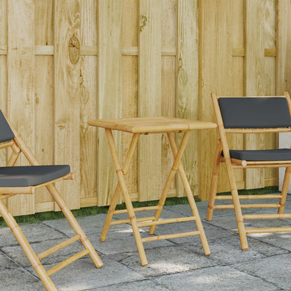 Garden Table | Natural Bamboo | Bamboo | Small | Foldable