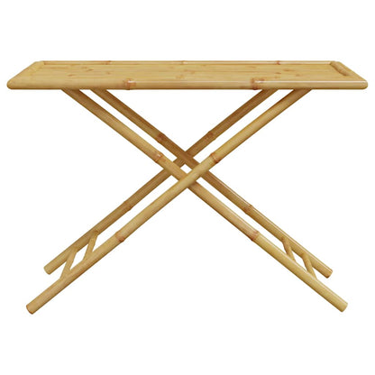 Folding Garden Table 110x55x75 cm Bamboo
