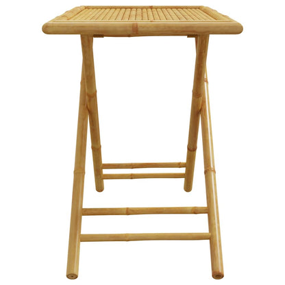 Folding Garden Table 110x55x75 cm Bamboo