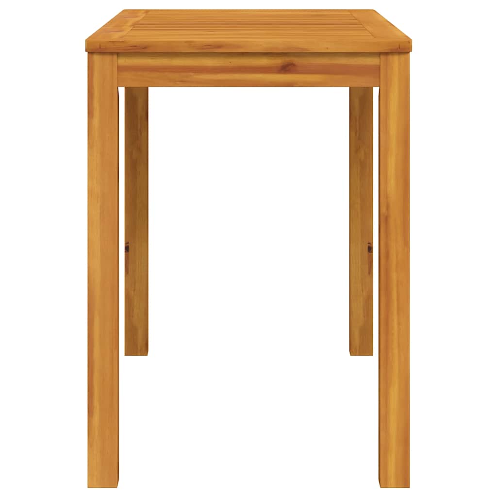 Garden Dining Table 110x55x75 cm Solid Wood Acacia