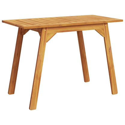 3 Piece Balcony Set Solid Wood Acacia