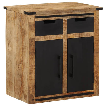 Sideboard with 2 Drawers 55x35x60 cm Solid Wood Mango