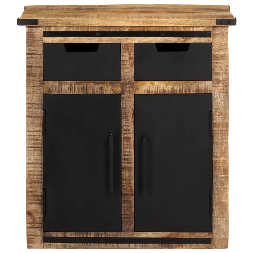 Sideboard with 2 Drawers 55x35x60 cm Solid Wood Mango