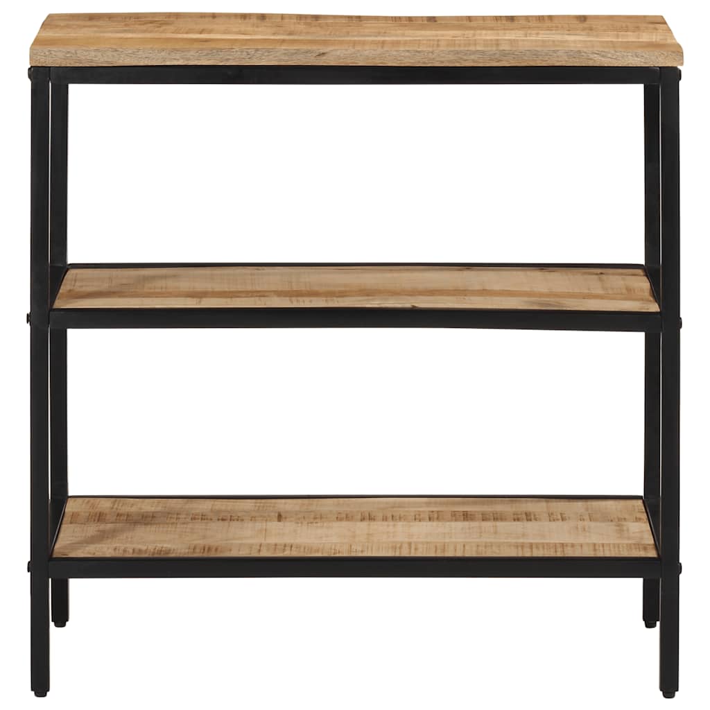 Console Table 70x35x70 cm Solid Rough Wood Mango