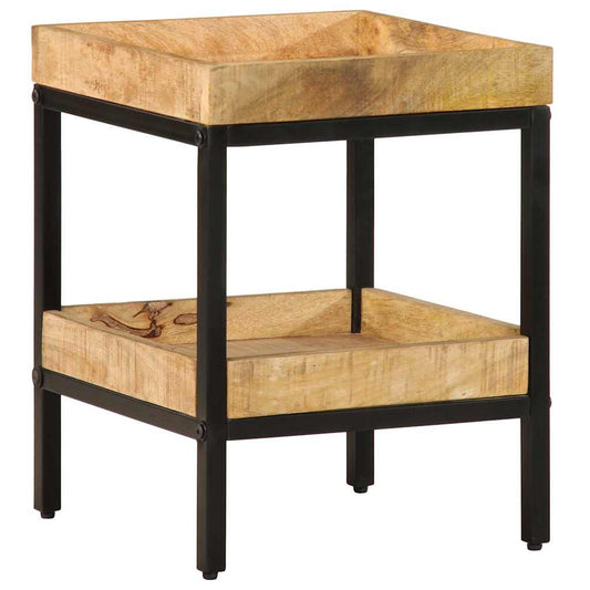 Side Table Brown 35 x 35 x 45 cm Solid Mango Wood