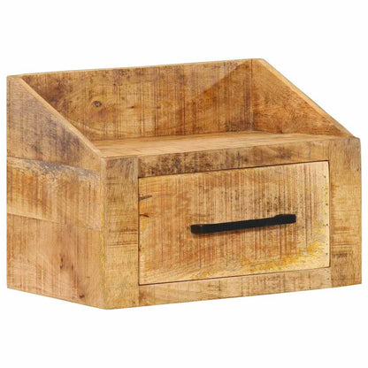 Bedside Cabinet Brown 40 x 30 x 30 cm Solid Mango Wood