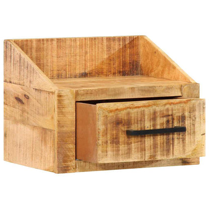 Bedside Cabinet Brown 40 x 30 x 30 cm Solid Mango Wood