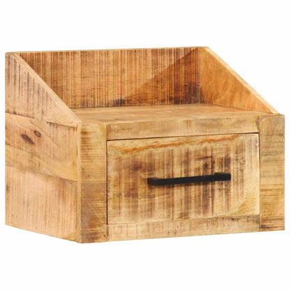 Bedside Cabinet Brown 40 x 30 x 30 cm Solid Mango Wood